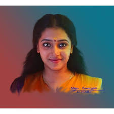 Anu Sithara Digital Painting Movie Posters Poster