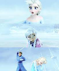 Into the unknown but elsa has the long hair from elsa white dress frozen 2 ? Her Skin Was Cold Her Hair Turned White Your Sister Is Dead Because Of You Disney Frozen Disney Animation Disney Art