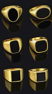 Mens Onyx Cushion Ring Black Onyx Signet Ring Men Onyx Wedding Ring Minimalist Men Ring Modern Men Ring Signet Mens Ring Men Gift Ring Rings For Men Signet Ring Men Onyx