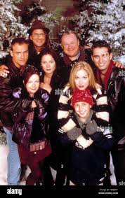JESSE, (back l to r): David DeLuise, John Lehr, George Dzundza, Bruno  Campos, (front l to r): Jennifer Milmore, Liza Snyder Stock Photo