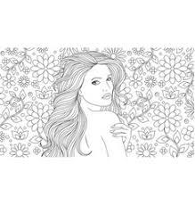 Truly difficult coloring pages that will only be tough for the most diligent and diligent girls. Sexy Woman Coloring Page Vector Images Over 110