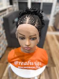 Braided ponytail wig. Made