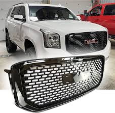 GMC Yukon Denali Mesh Grille (Black Chrome)