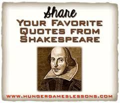 While his plays offer many beautiful, insightful and searing quotes. Hunger Games Lessons Celebrating Shakespeare The Ides Of March Are Come But Not Gone
