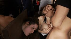 Filthy Midwestern cow gets ass pounded in extreme bondage.