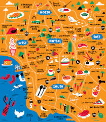 I Draw Maps Illustrated Map Foodie Travel Map