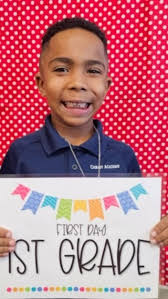 1st Day of First Grade📚🧠💙🙏🏾 #freshprince #education #firstday  #explorepage #educationfirst