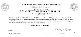 Your tx food handler certificate is fast & easy. Food Handler License Texas Best Food Services Training