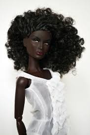 See more ideas about natural hair doll, african american dolls, black doll. Pin By Shantrell Arline On Fashion Royalty Other Dolls Natural Hair Doll Black Barbie Beautiful Barbie Dolls