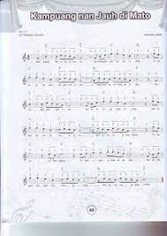 32 Lagu Daerah Dengan Not Angkan Dan Not Balok Lagu Lirik Lagu Jali Jali