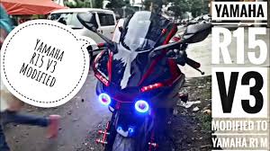 Top 5 modified & wrapped yamaha r15 v3. Yamaha R15 V3 Modified R15 V3 Modified To R1 M Youtube