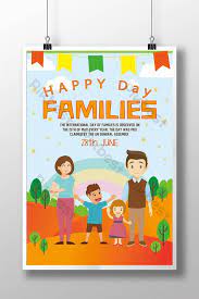 Semua orang mahukan keluarga bahagia. Family Day Poster Ai Free Download Pikbest
