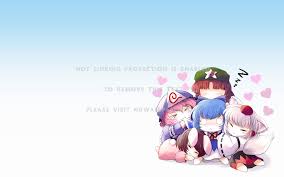 Discover images and videos about bts wallpaper from all over the world on we heart it. Cute Chibi Touhou Friends Cirno Bunny Neko Bts Chibi Wallpaper Desktop 1920x1200 Wallpaper Teahub Io