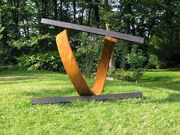 Zwjwj skulptur dekoration statue garten dekoration stil dekoration harz handwerk dekoration beste segen skulptur dekoration. Bild Harmonische Abstraktion Stahl Skulptur Im Garten Skulptur Monumental Von Tatjana Labossiere Bei Kunstnet