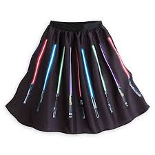 Disney Lightsaber Skirt For Women Star Wars Disney Store Star Wars Outfits Star Wars Dress Star Wars Women