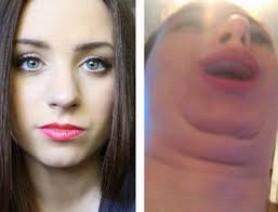 صور فتيات جميلات يحولن نفسهن الى قبيحات