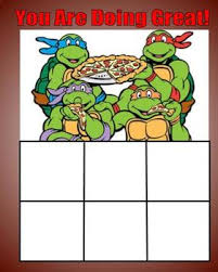 Ninja Turtle Behavior Chart