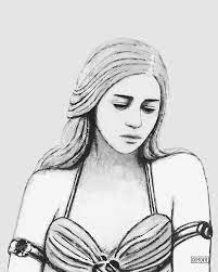 Drawing is a complex skill, impossible to grasp in one night, and sometimes you just. Sad Daenerys Game Of Thrones Portrait Drawing Demorie