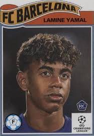 2024 Topps Destiny Case Hit Lamine Yamal RC #DE-2 Barcelona Rookie UCL