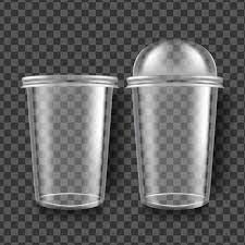 Download Plastic Cup Vector Transparent Sphere Dome Cup Empty Product Polyethylene Mock Up Template Branding Design Package Illustration Mock Up Polystyrene Icon Png And Vector With Transparent Background For Free Download