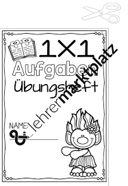 Ubungsheft Kleines Einmaleins 1x1 Unterrichtsmaterial Im Fach Mathematik Einmaleins Kleines Einmaleins Deutsch Nachhilfe