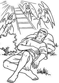 Jacob's ladder dream coloring page | free printable coloring pages Pin On Sunday School