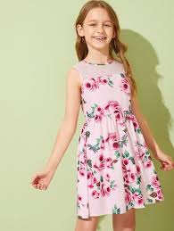 Girls Dresses Womens Girls Dresses Online Shein Vestidos Para Ninas Ropa Para Ninas Fashion Moda Para Ninas