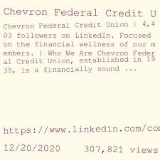 The right checking account provides a nice, solid foundation for the rest of your banking. Chevron Federal Credit Union Visa Login