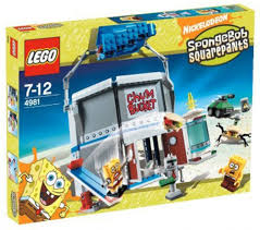Lego Bob L Eponge 4981 Pas Cher Le Chum Bucket Idees Lego Eponge Lego