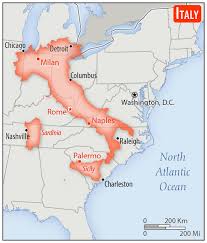Meanwhile, the population of california is ~37.3 million people (12.8 million more people live in spain). 10 Countries Size Compared To The Usa This Is Italy Page 6
