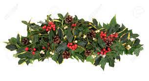 Holly ivy stock photos and images (1,443). Christmas Floral Arrangement With Holly Ivy Mistletoe Pine Stock Photo Picture And Royalty Free Image Image 21848074
