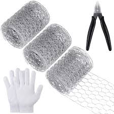 Deciding to fence off your garden is never easy. Buy Uratot Silver Chicken Wire Net 3 94 X 118 Inches Chicken Wire Mesh Garden Fence Lightweight Galvanized Hexagonal Wire With Cutting Pliers Gloves For Diy Craft Project Home Decor Online In Turkey B08rjcbhjq