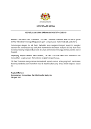 Badan penelitian dan pengembangan kesehatan. Terkini Saifuddin Abdullah Disahkan Positif Covid 19