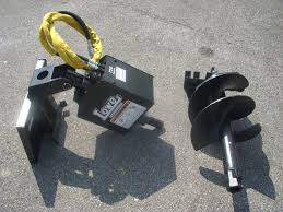 Lowe 750 Auger Drive 18 Bit Skid Steer Attachment Depot