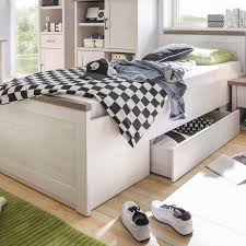 Gegen aufpreis sind klarlack, weiß, grau, rosa, mint möglich. Stauraumbett 90 200 Cm In Weiss Truffeleichefarben Online Kaufen Xxxlutz Stauraumbett Bett Haus Deko