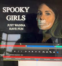 HAPPY BDAY TO SARAH, she of unlimited talents—being spooky, being  christmasy, taming yaks, distributing wifi passwords to all in need, and  being windblown 🚀🧁🚀🧁🚀♥️