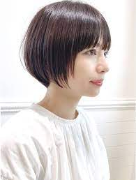 december 大人かわいい 小顔 ひし形 ショートボブ l078501626 ディッセンバー december のヘアカタログ ホットペッパービューティー ショートボブ ヘアースタイル ヘアカット