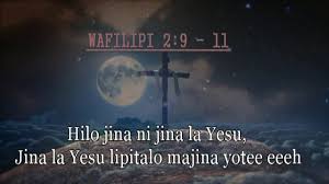 — ndi for n li, and nina for n li na. Judith Mbilinyi Jina La Yesu The Name Of Jesus Otosection
