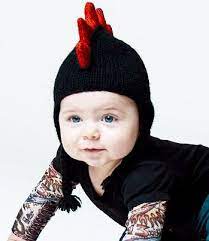 Baby Tattoo Sleeve Shirt Mohawk Hat 3 Too Cute For Words Love It Cute Outfits For Kids Baby Wearing Tattoo Sleeve Shirt