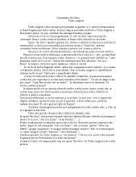Cu argezi incepe un mod nou de a intelege si de a scrie. Comentariu Ex Libris