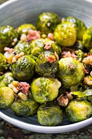 Blitzgericht Aus Der Pfanne Rosenkohl Mit Speck Rezept Gerosteter Rosenkohl Rosenkohl Rosenkohl Rezepte