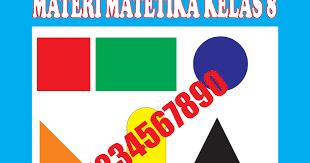 Materi matematika smp kelas 8 kurikulum 2013. Materi Matematika Kelas 8 Semester 1 2 Lengkap