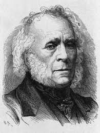 Portrait of Michel Eugene Chevreul, French chemist. Engraving in La Nature:  revue des sciences et de leurs applications aux arts et a l'industrie of  August 28