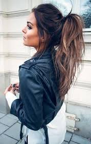 Pin By Sabrina Burelle On Peinados Casuales Hair Styles Long Hair Styles High Ponytail Hairstyles