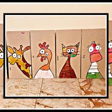 Sevimli Hayvanlar Sanat Hayvanlar Okul Oncesi