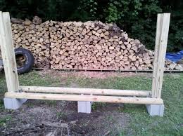 The plans include a shopping and supply list, cut list, and detailed plan photos with all of the relevant dimensions. Diy Firewood Rack Page 2 Outdoor Firewood Rack Wood Storage Rack Firewood Rack