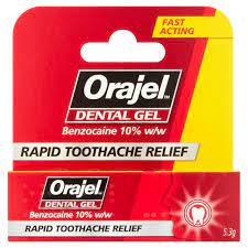 What suggestions do you have for me and my 6 month old. Orajel Dental Gel Sainsbury S