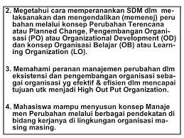 Manajemen Perubahan Materi Perkuliahan Program Strata Tiga Ppt Download