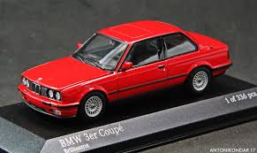 Located front longitudinal with 30o right inclination (to co drivers side). 1 43 Minichamps Bmw E30 Coupe Site Title
