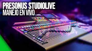 ???? Tutorial de MANEJO de la mesa Presonus STUDIOLIVE 32S (Aplicación de  DIRECTO) - YouTube